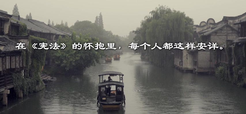 我与宪法